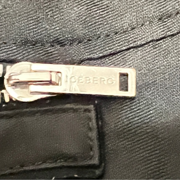 $995 Authentic ICEBERG Made in ITALY Black Activewear Drawstring Trousers Sz.50 - Picture 6 of 13